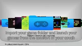 INDIE GAME STATION - Controller-based application launcher with some added features!