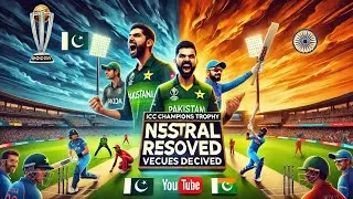 ICC Champions Trophy Issue Resolved | Pakistan-India Neutral Venues Decided