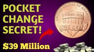 POCKET CHANGE SECRET!Unbelievable One-Cent Coin Mistakes Collectors Are Hunting.