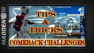 Madden 18 - The Comeback Collection Solo Challenges - Tips & Strategies To Win