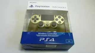 New Gold PS4 Slim/Pro Dualshock 4 V2 Unboxing