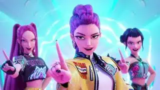 Huntrix - Golden KPop Demon Hunters  Powder Puff Toy Boy songwriter Dave K