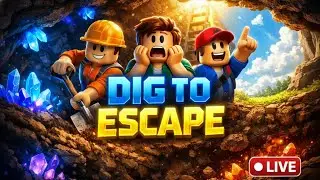 Dig to Escape LIVE 🔴 | Full Tryhard Speedrun & Funny Moments discription 👇