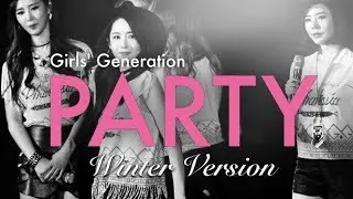 ☆ SNSD - PARTY (WINTER VER.) with English Lyrics