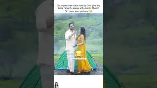 Why is Aly Goni shy with Jasmin Bhasin? 🤔 #alygoni #jasminbhasin #youtubeshorts #couple #love