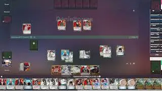 Naruto CCG game on untap : Fire wind genjutsu versus Uchiha (2024)