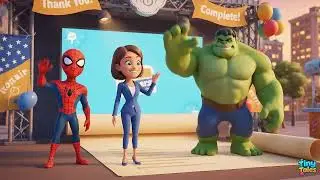 Hulk & Spiderman Fix the City | Fun Superhero Cartoon Adventure for Kids