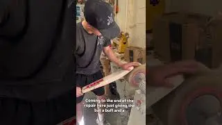Bat repair for Shubman Gill  #shubmangill #cricket #cricketbatrepair et