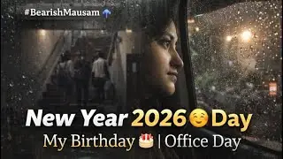 My Birthday on New Year 2026 🎂 | Office Life | Bearish Weather | @CocoVlog_30 