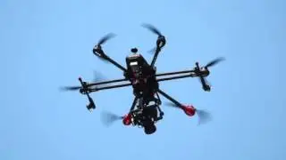 Dron spadł