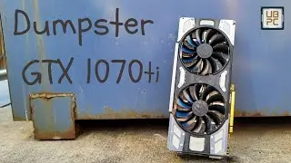 Эта GTX 1070 Ti была в мусорном контейнере