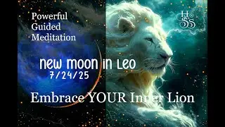 🌙 New Moon in Leo Affirmation Meditation! Embrace YOUR Inner Lion & Manifest YOUR New ERA! 432Hz