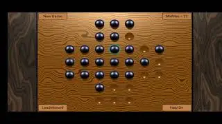 Marble Solitaire 32 Gameplay🎮