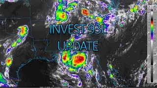 Quick Invest 93L Update for the Gulf Coast