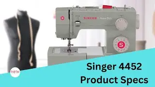 Швейная машинка SINGER 4452 | ДА, отлично подходит для новичков ✅