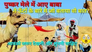पुष्कर मेले में आए बाबा ने जो बताया वो आपको जरूर देखनी चाहिए| pushkar mela||#pushkarmela #viralvideo