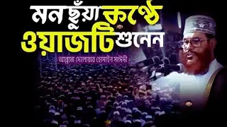 মন চুয়া কন্ঠে ওয়াজ টি শুনেন, দেলোয়ার হোসেন সাঈদী, bangla new waaz, 