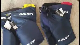 recenze - hokejov&eacute; kalhoty Bauer Supreme S27 a Bauer NSX porovn&aacute;n&iacute;