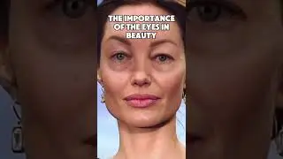 How Eye Shape Changes the Face 👁️ | Angelina Jolie Transformation #plasticsurgery #AngelinaJolie