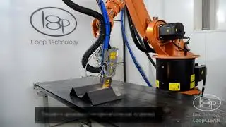 Robotic laser cleaning with automatic path generation