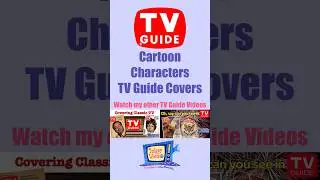 TV Guide Spotlights Favorite Cartoon Characters #shorts