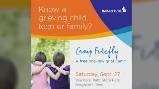 Ballad Health hosting Camp Firefly to help children with grief