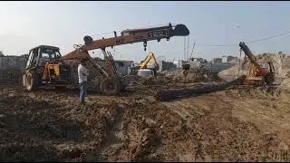 Enjoy 😉 with hydra machines #automobile #engineering #civilengineering #construction #night #lover 