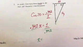 U4 L1 Math Medic - Right Triangle Trig Part 2