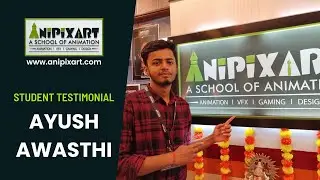 Student Testimonial | Ayush Awasthi | UIUX Student | Anipixart Animation Lucknow
