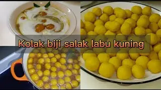 RESEP KOLAK BIJI SALAK LABU KUNING||MENU TAKJIL BUKA PUASA!!