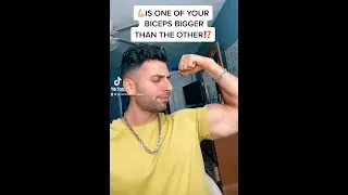 ONE ARM BIGGER THAN THE OTHER? (HOW TO FIX IT)