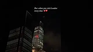 This view, this city:- Always a dream #london #dream #city #views #shorts #youtubeshorts #city #uk