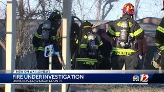 House fire investigation underway in Davidson County