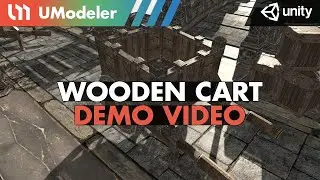 Cart Modeling with UModeler 2.0 in Unity