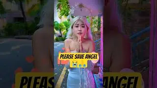 Please Save Angel 😭🙏~ mini wood toy | woodworking art skills / hand crafts #shorts