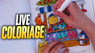 LE CONTENU LE PLUS RELAXANT ! LIVE COLORIAGE