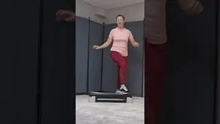 Tap Out & In Move in Step Aerobics  #stepaerobics #move #shorts #shortsfeed #shortvideo #viral #step