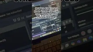 HOW TO FIX STREAMLABS OBS VIDEO GAME CAPURE DISPLAY ELGATO HD60  #streamsupport #streamertips