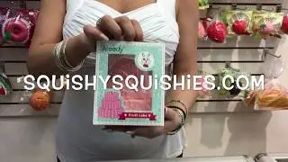 Jumbo Squishy Kawaii Soft & Slow Rising - Areedy 3 Layers Fruit Cake (Scented) from Montreal 🇨🇦