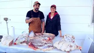 Butchering Our First Idaho Pasture Pig!