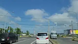 札幌市北区あいの里2条7丁目～茨戸福移通～伏古拓北通～南あいの里公園　ドライブ　2025年7月