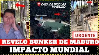 ULTIMO MOMENTO: El B&uacute;nker de Maduro al DESCUBIERTO
