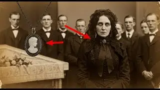 1889 Funeral Photo Looks Peaceful&mdash; Until You Zoom In on the Widow's Necklace