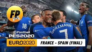 EFootball PES 2020. UEFA EURO 2020. France - Spain (Финал). Альтернативный финал.