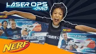 NERF LASER OPS PRO! Alphapoint + Deltaburst Review AND Laser Tag! ✳ TottyChoCho