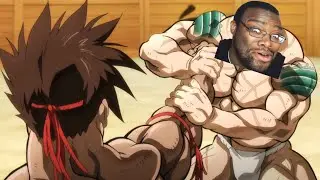 Baki vs Kengan Ashura Hanayama vs Saw Paing reaction | King of lightning