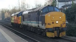 Trains at Woodlesford 03.01.26 