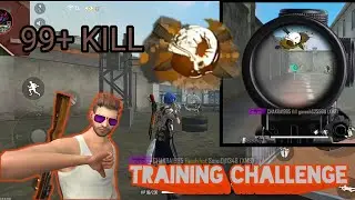 Training challenge-1 || 99+kill. || By INVINCIBLE GAMING