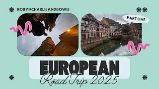 ✨ European Road Trip Part 1 | Colmar, Triberg Waterfalls & Lake Adventures ✨