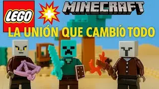 LEGO Minecraft: As&iacute; empez&oacute; la alianza m&aacute;s &eacute;pica 🧱🔥 | Armando la Patrulla del Desierto